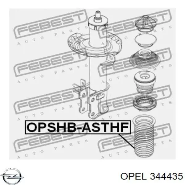 Пыльник амортизатора переднего Opel 344435