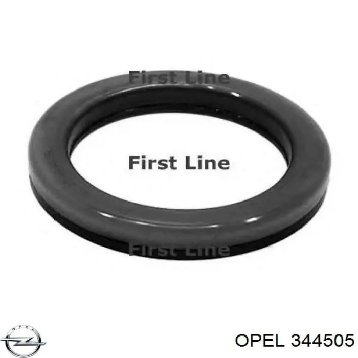 Подшипник опорный амортизатора, переднего Opel 344505 цена, от 4.43 USD