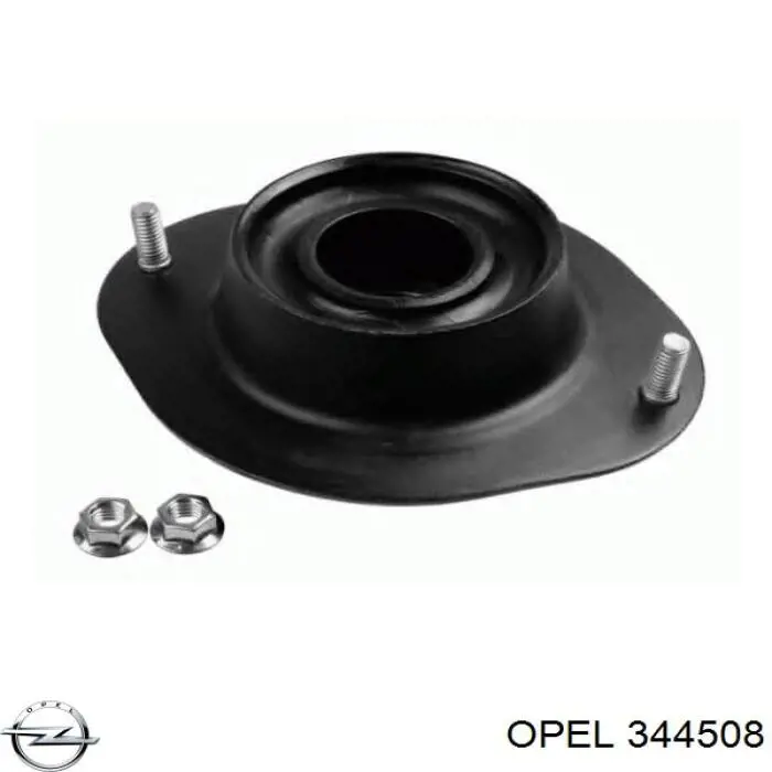 344508 Opel Подушка амортизатора переднего