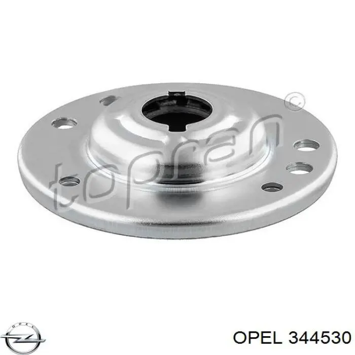 13105976 Opel Подушка амортизатора переднего