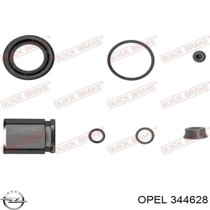 344628 Opel опора амортизатора переднего