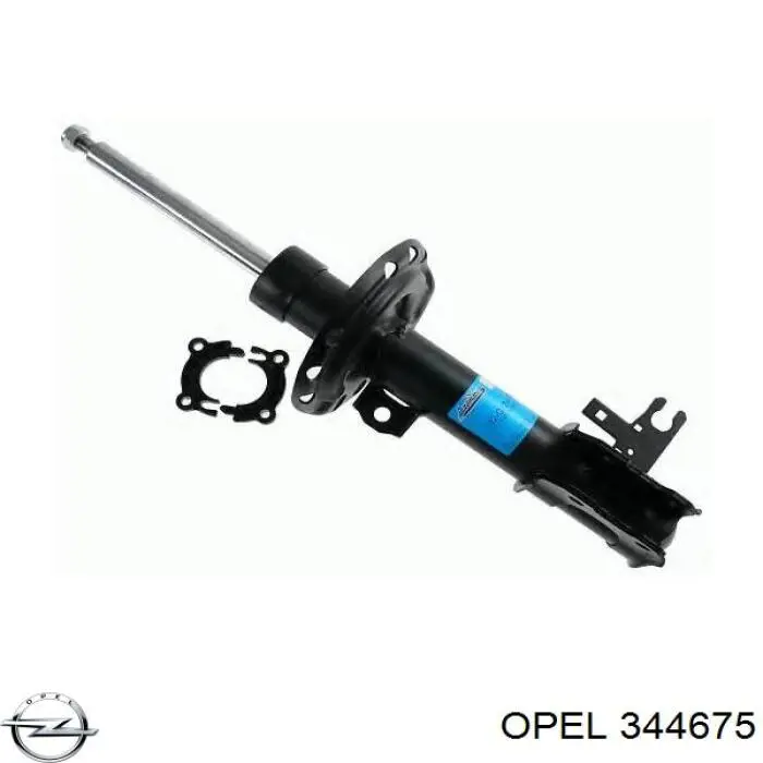 344675 Opel амортизатор передний правый