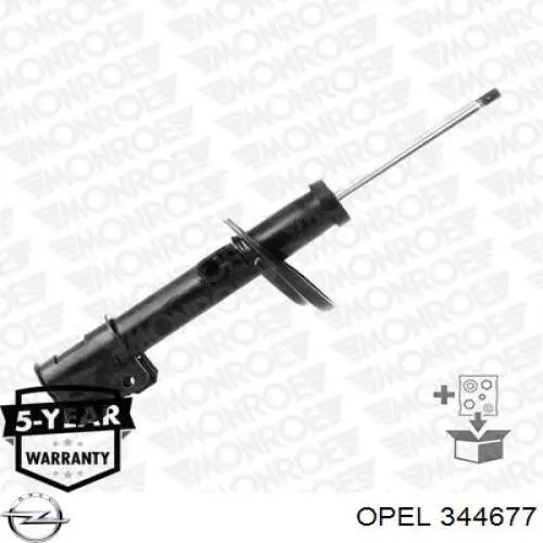 Амортизатор подвески передний левый Opel 344677 цена, от 53.59 USD