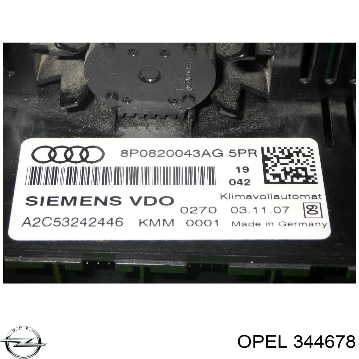 Амортизатор передней подвески левой Opel 344678 цена, от 38.34 USD