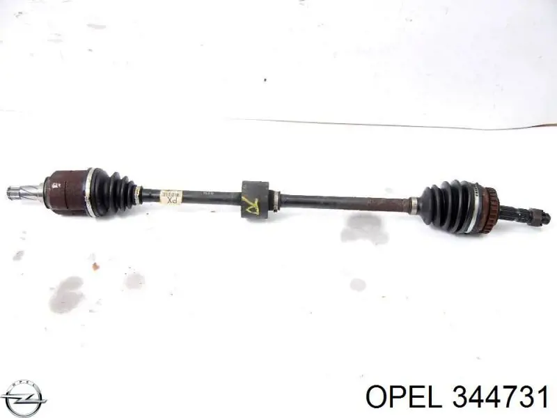 344731 Opel suporte de amortecedor dianteiro