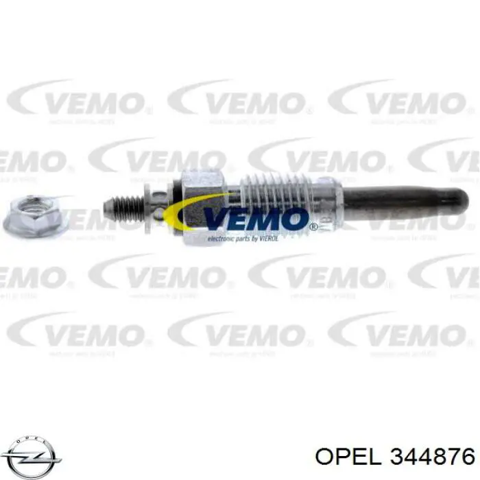 344876 Opel amortecedor dianteiro direito