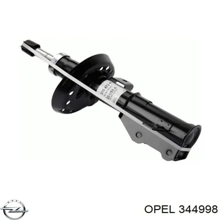 344998 Opel амортизатор передний правый
