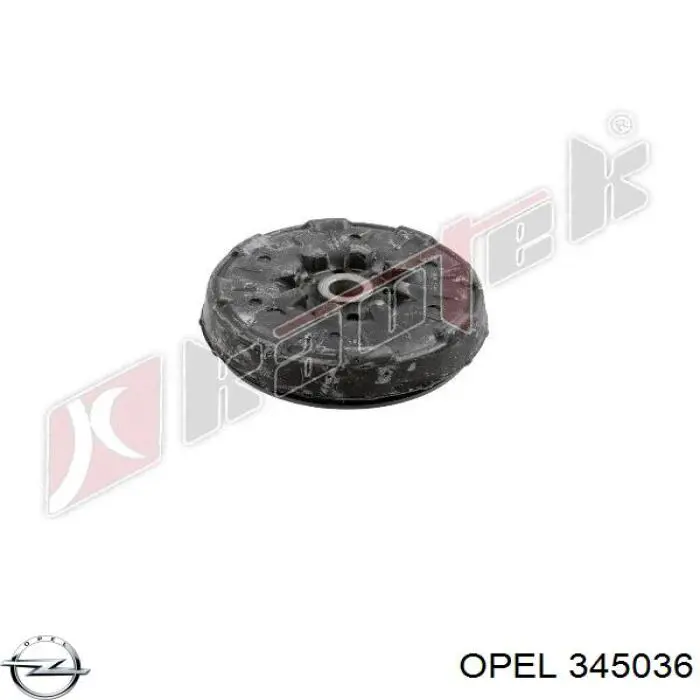Купить 345036 Opel Опорный подшипник амортизатора