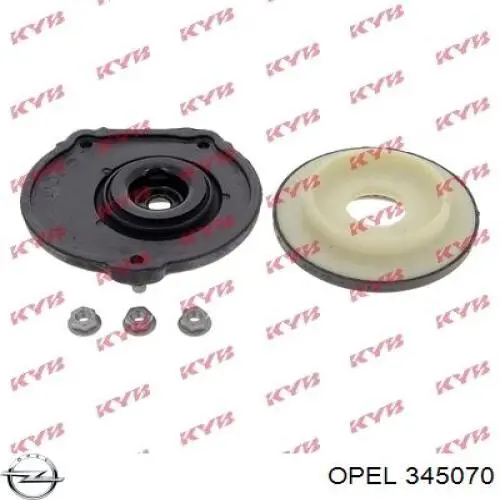 Опора амортизатора переднего левого Opel 345070 цена, от 25.37 USD