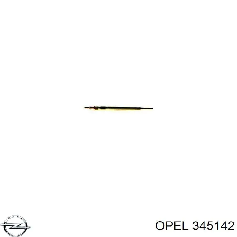 Стойка передняя правая Opel 345142