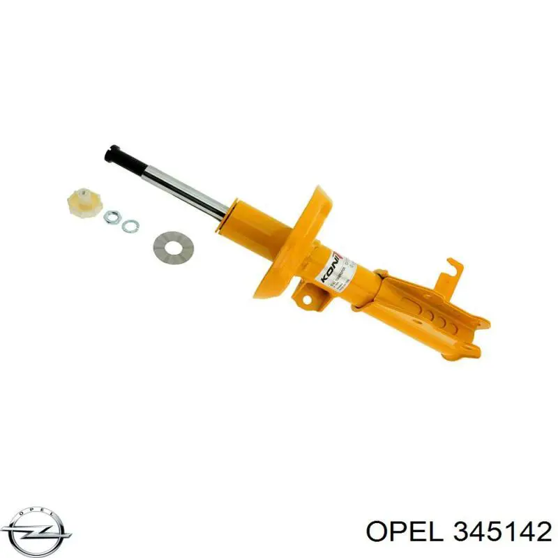 Купить 345142 Opel Амортизатор подвески передний правый