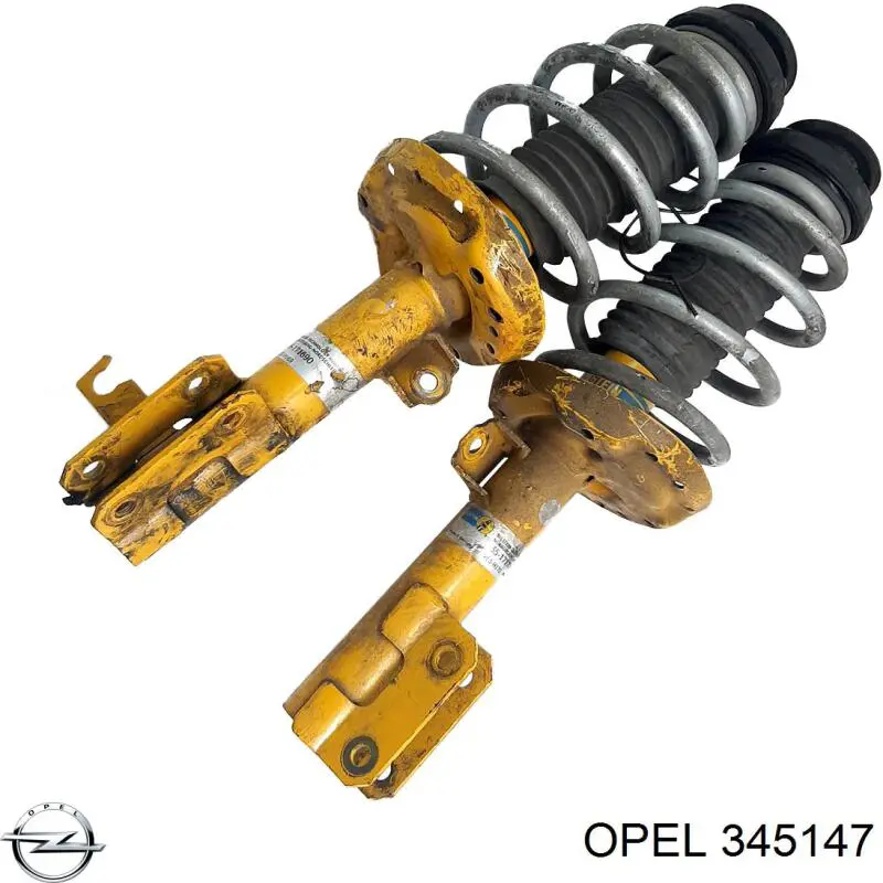 345147 Opel Амортизатор передней подвески правый