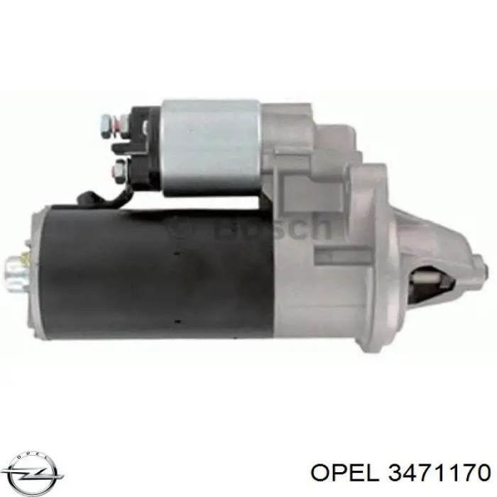 Стартер 3471170 Opel