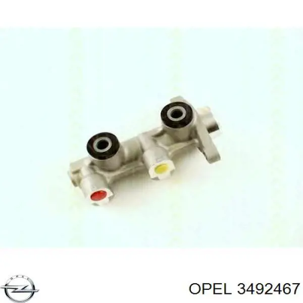 Цилиндр главный тормоза (гидротормозов) Opel 3492467 цена, от 36.31 USD