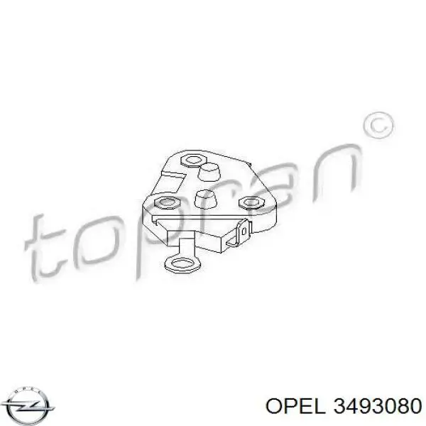 Реле зарядки генератора Opel 3493080 цена, от 6.62 USD