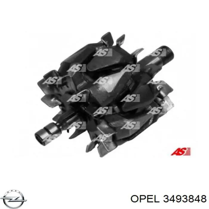 Купить 3493848 Opel Генератор