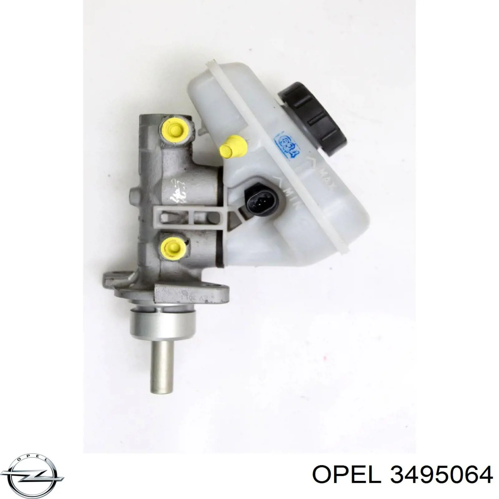 Главный тормозной цилиндр 558078 Opel