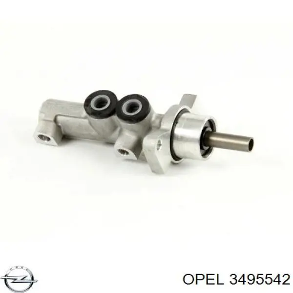 Главный тормозной цилиндр 3495542 Opel