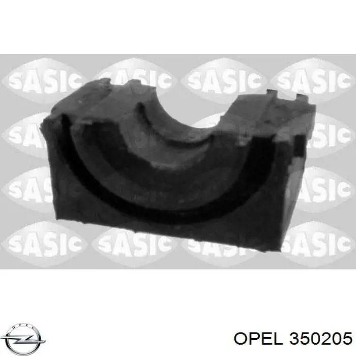 Втулка стабилизатора переднего, нижняя Opel 350205
