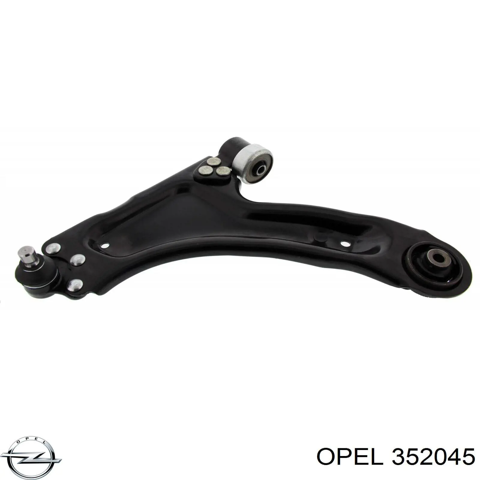 Левый рычаг передней нижней подвески Opel 352045 цена, от 61.70 USD