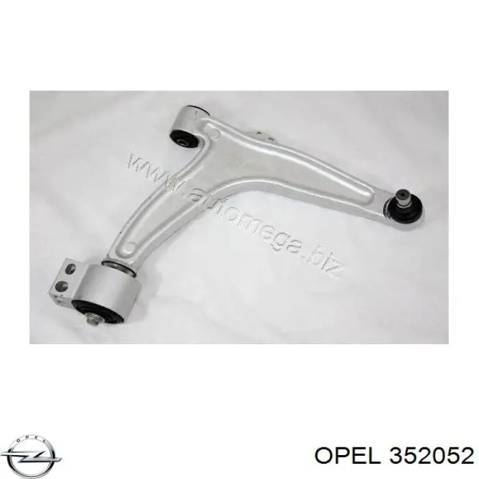 Правый рычаг передней нижней подвески Opel 352052 цена, от 61.78 USD