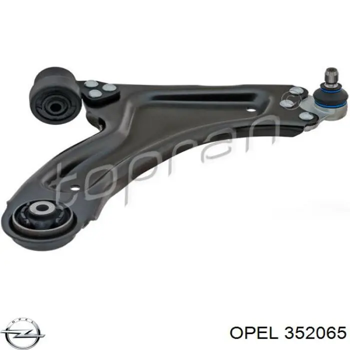 Правый рычаг передней нижней подвески Opel 352065 цена, от 11.15 USD