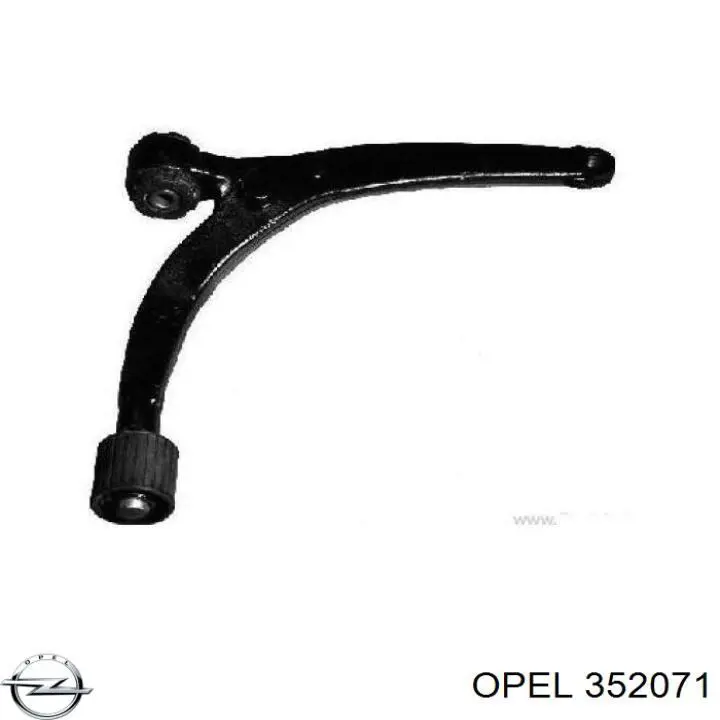 Правый рычаг передней нижней подвески Opel 352071 цена, от 137.80 USD