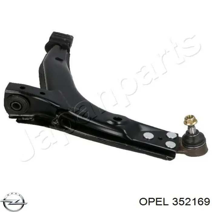 352169 Opel рычаг передней подвески нижний левый