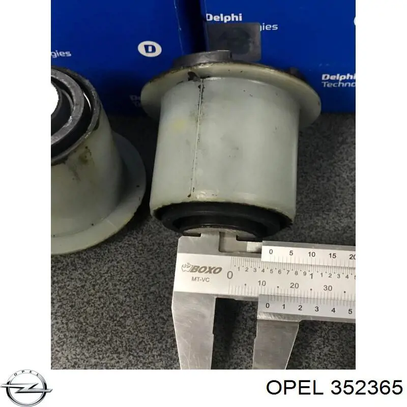Сайлентблок переднего нижнего рычага Opel 352365