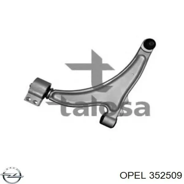 Купить 352509 Opel Рычаг передней подвески левый