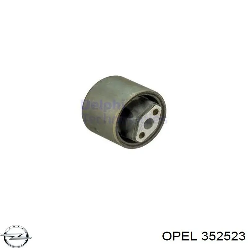 352523 Opel braço oscilante inferior direito de suspensão dianteira