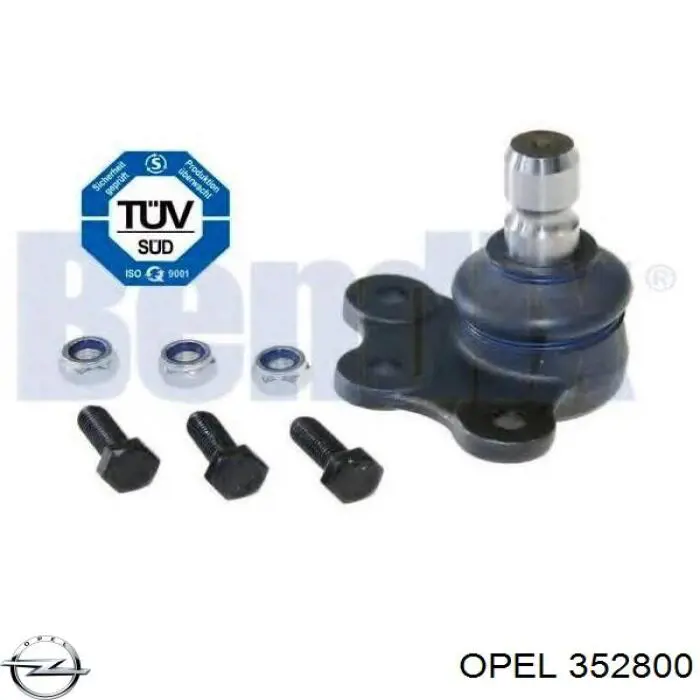 Нижняя шаровая опора 352800 Opel