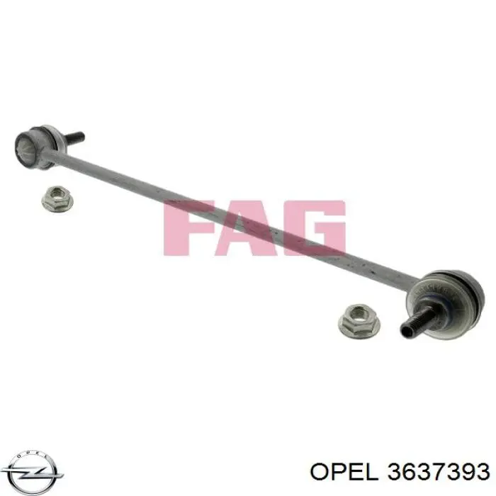 3637393 Opel Стойка переднего стабилизатора