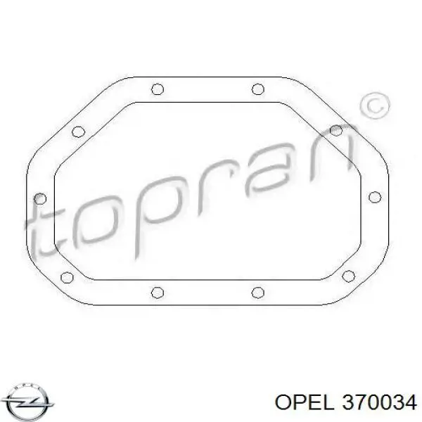 370034 Opel vedante de panela da caixa automática de mudança/caixa mecânica de mudança
