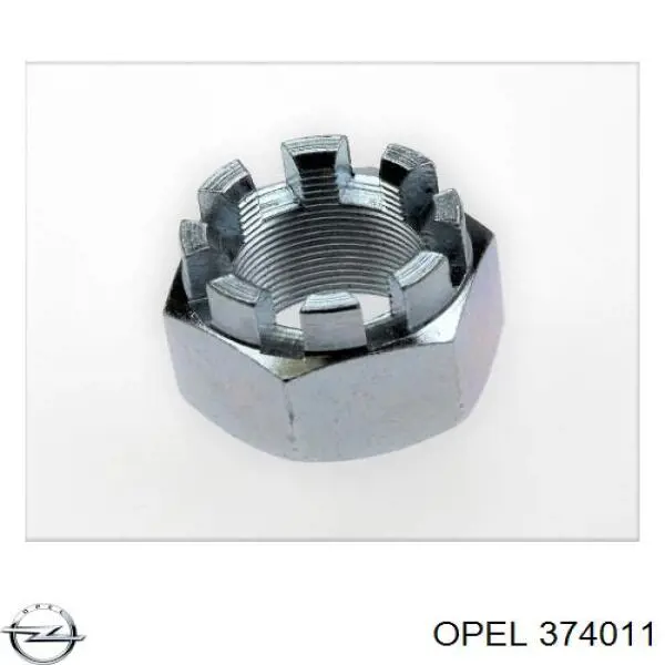 Гайка ступицы передней Opel 374011 цена, от 2.22 USD