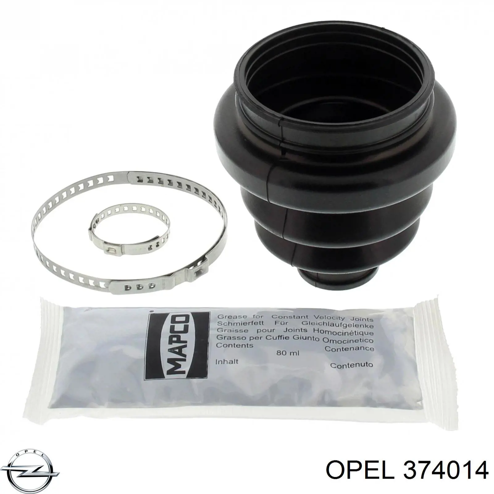 Граната колесная Opel 374014 цена, от 28.33 USD