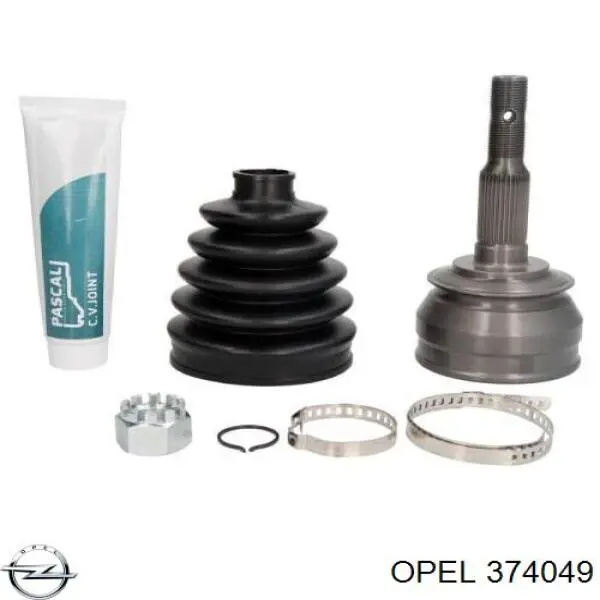 Граната колесная Opel 374049 цена, от 27.16 USD