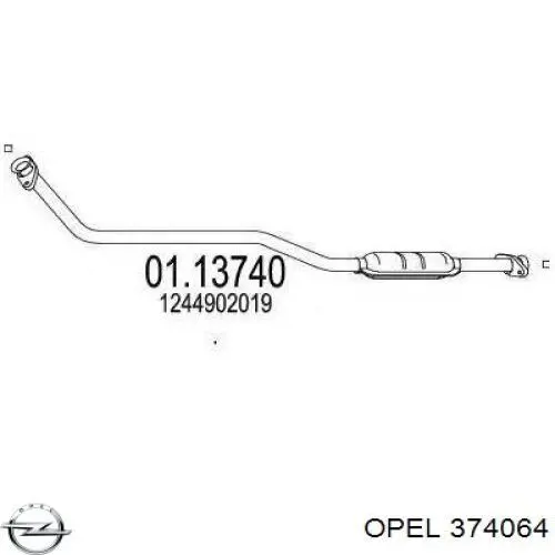 Привод передний левый Opel 374064 цена, от 11.82 USD