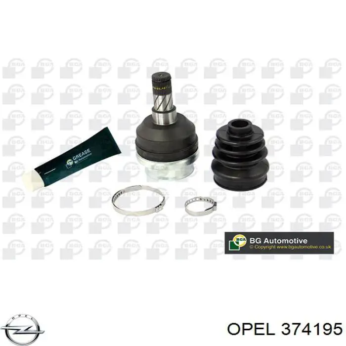 Купить 374195 Opel ШРУС внутренний