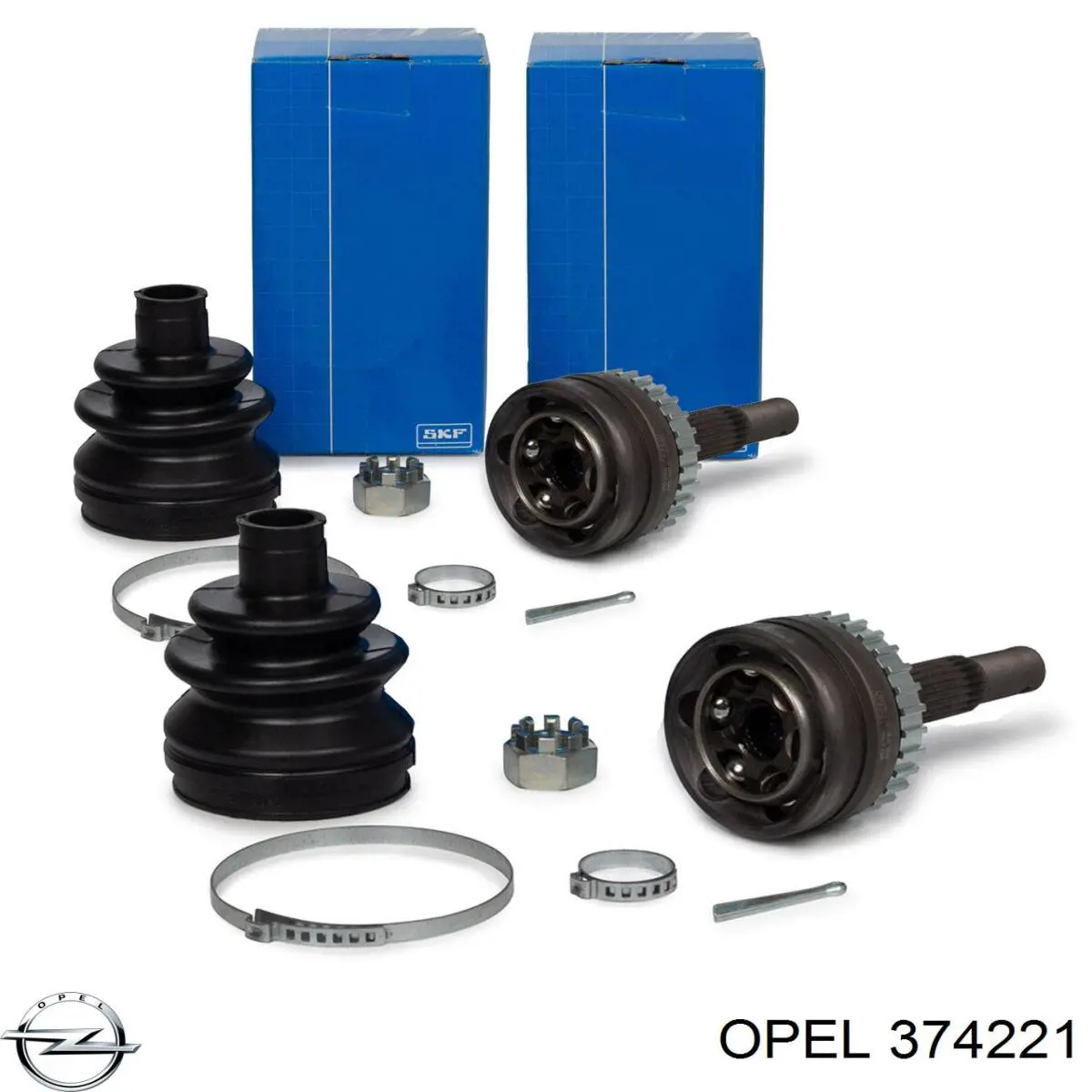 90540553 Opel semieixo (acionador dianteiro direito)