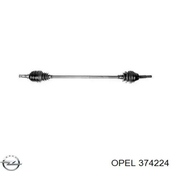 Привод передний правый Opel 90446334 цена, от 42.34 USD