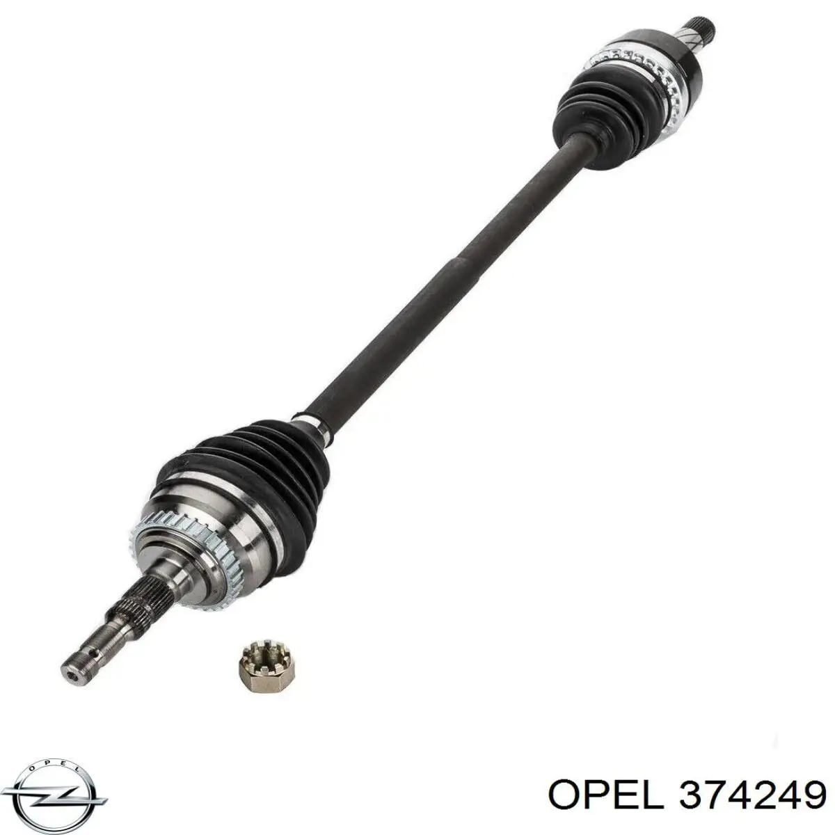374249 Opel полуось (привод передняя правая)