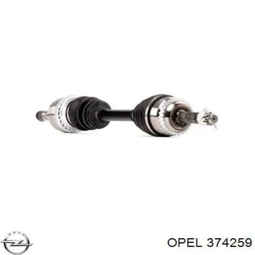 90446333 Opel Полуось передняя левая