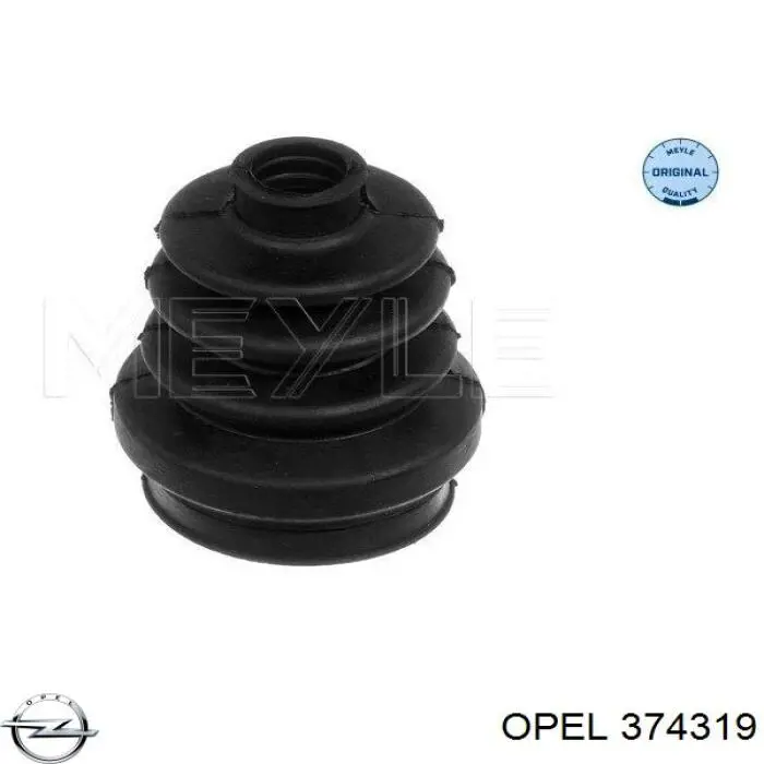 Пыльник шарнира угловых скоростей внутренний передний Opel 374319 цена, от 7.78 USD