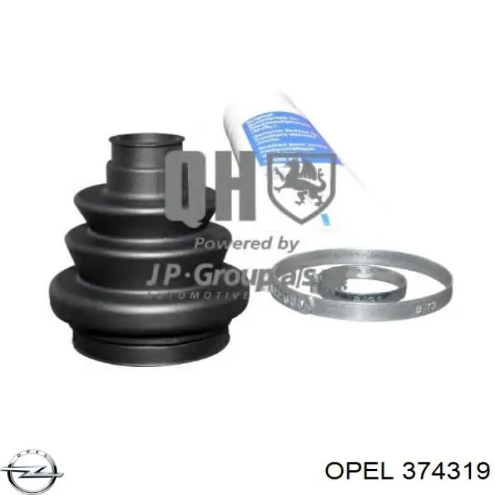 Купить 374319 Opel Пыльник гранаты внутренний, передней полуоси