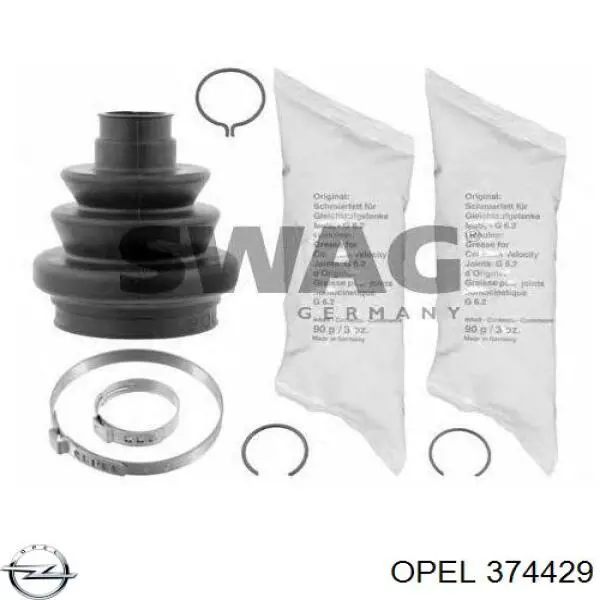Купить 374429 Opel Пыльник гранаты внутренний, передней полуоси