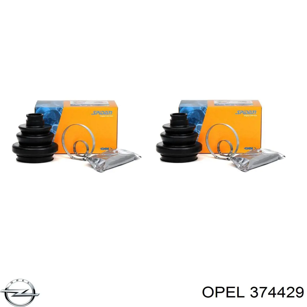 Пыльник ШРУСа внутренний, передней полуоси Opel 374429