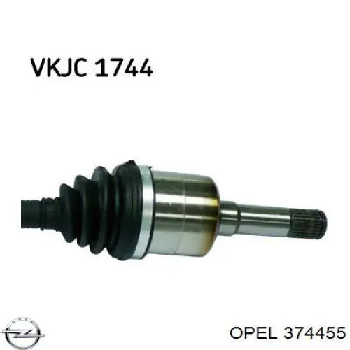 Привод передний левый Opel 374455 цена, от 187.46 USD