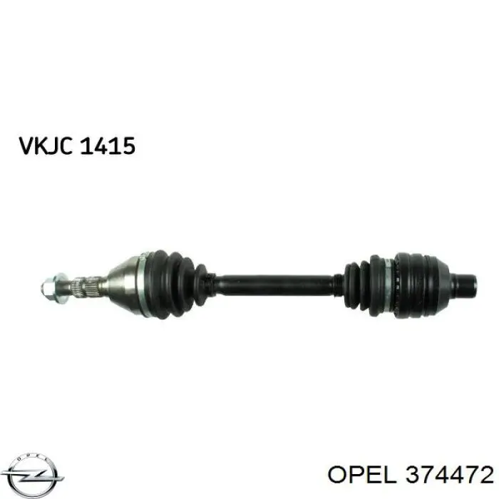 Купить 374472 Opel Вал приводной правый