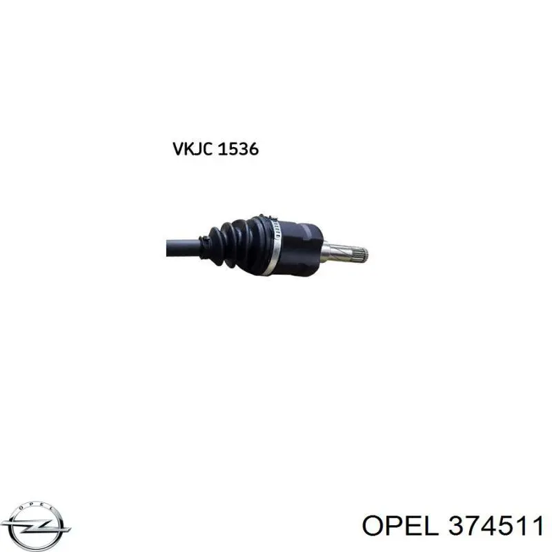 Привод передний левый Opel 374511 цена, от 61.58 USD